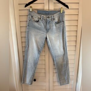 Polo by Ralph Lauren Light Blue Women’s Tompkins Skinny Crop Jeans Size 28